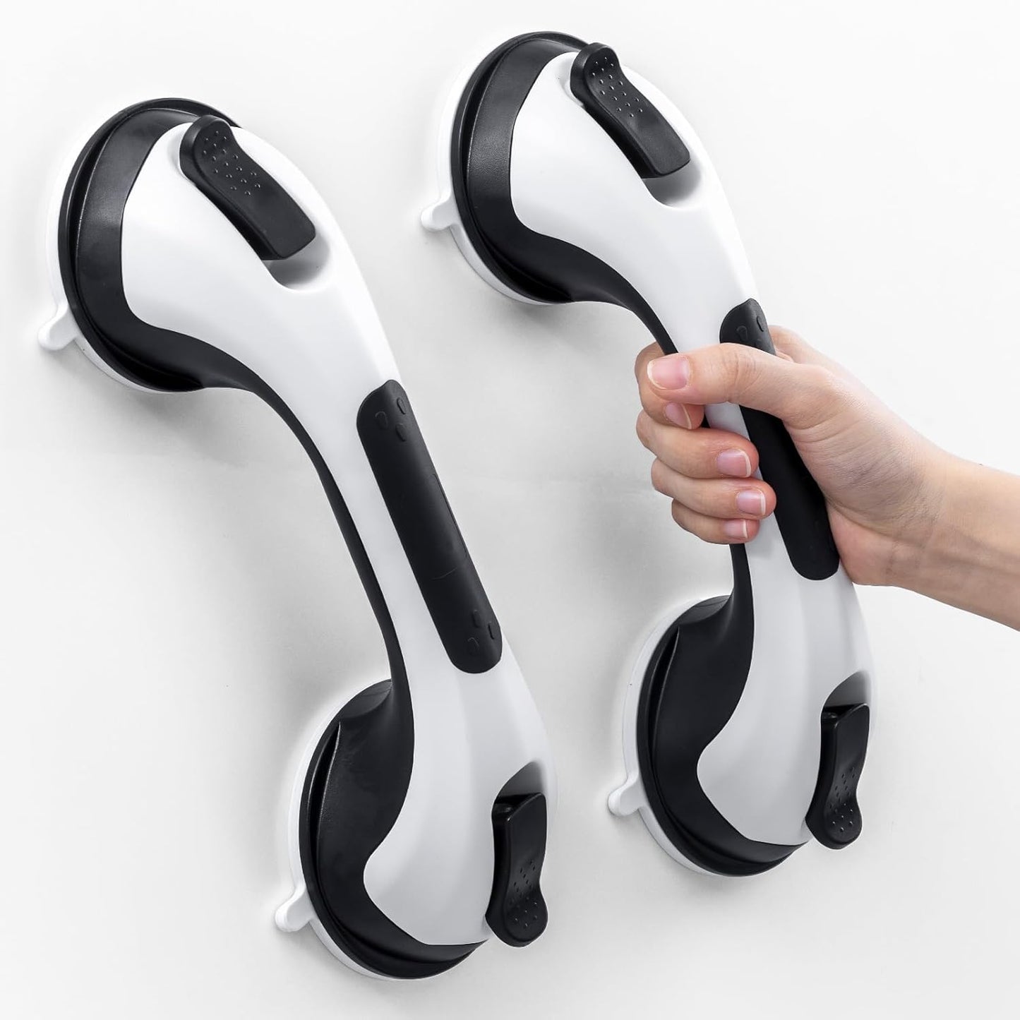 LEVERLOC Suction Grab Bar 12-Inch No-Drill