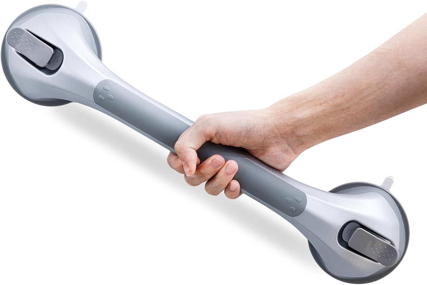 LEVERLOC Suction Grab Bar 16-Inch No-Drill