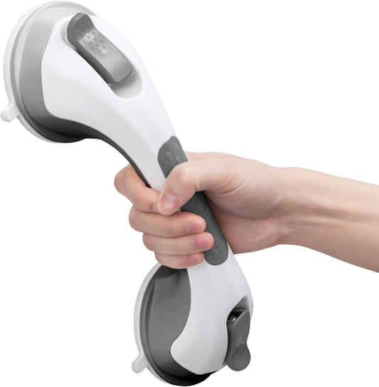 LEVERLOC Suction Grab Bar 12-Inch No-Drill