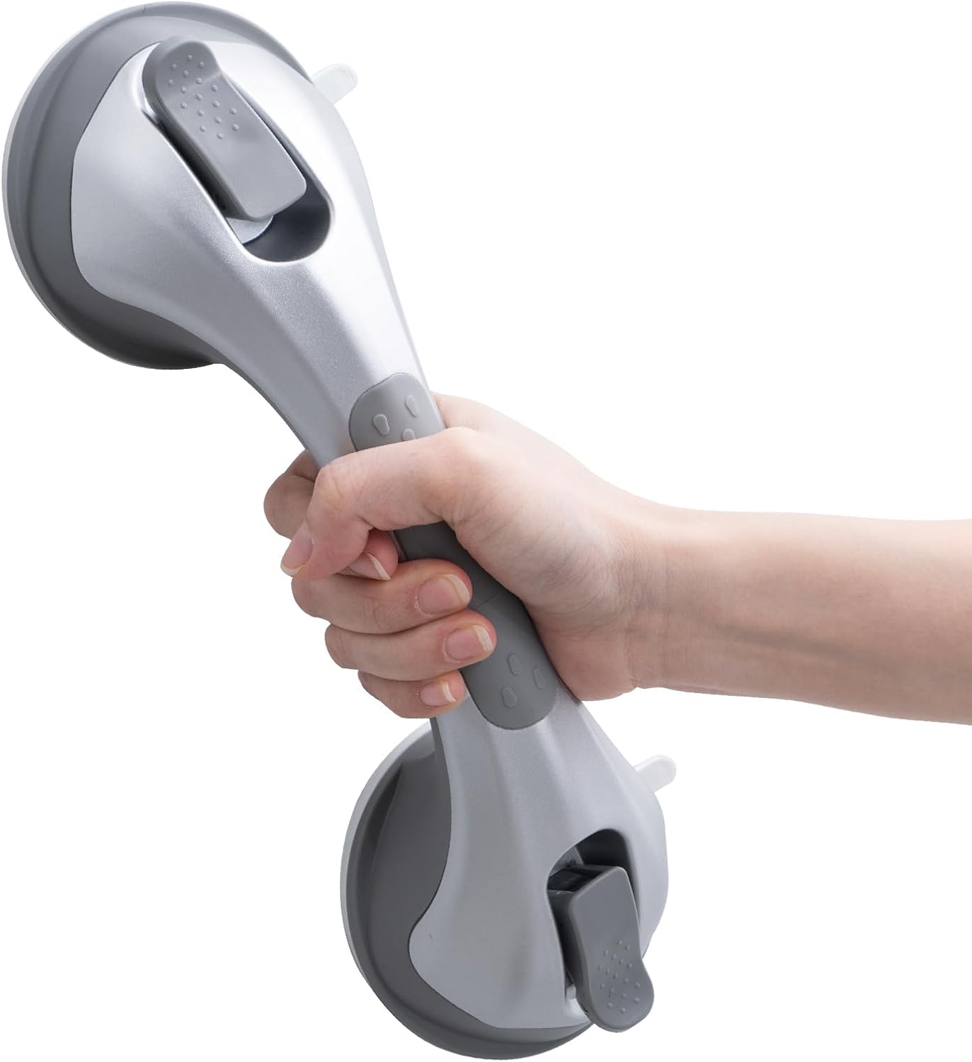LEVERLOC Suction Grab Bar 12-Inch No-Drill