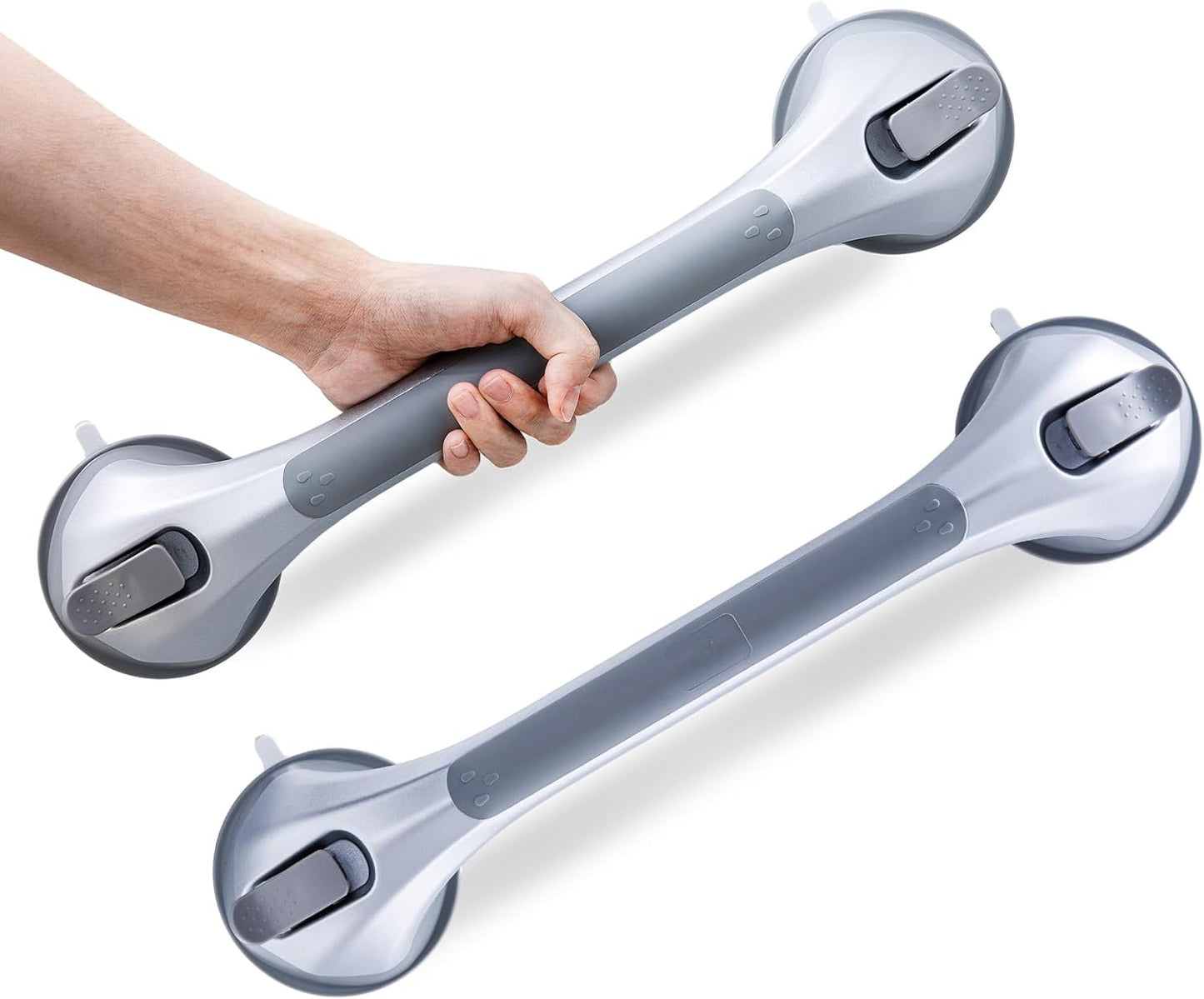 LEVERLOC Suction Grab Bar 16-Inch No-Drill
