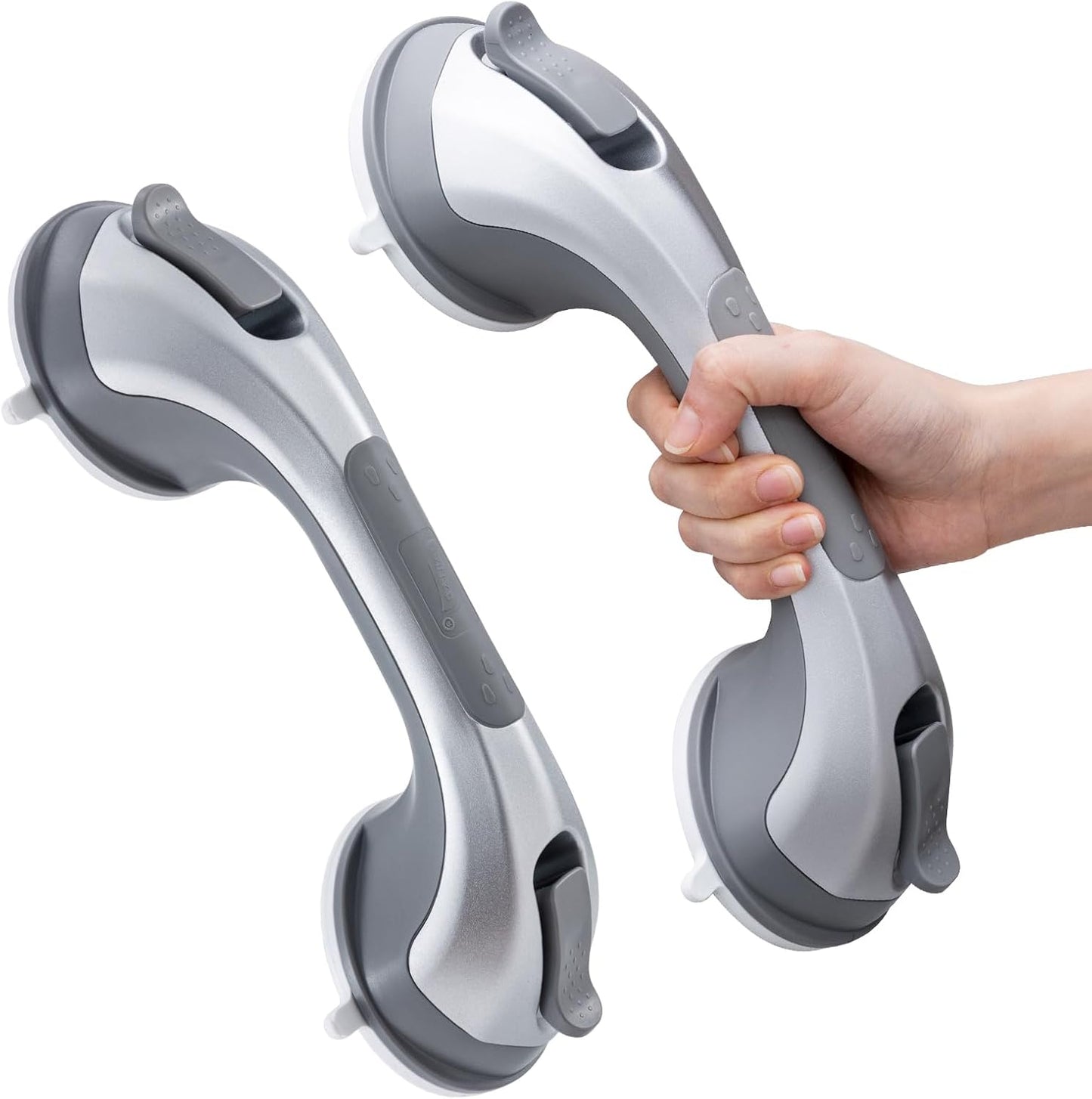 LEVERLOC Suction Grab Bar 12-Inch No-Drill