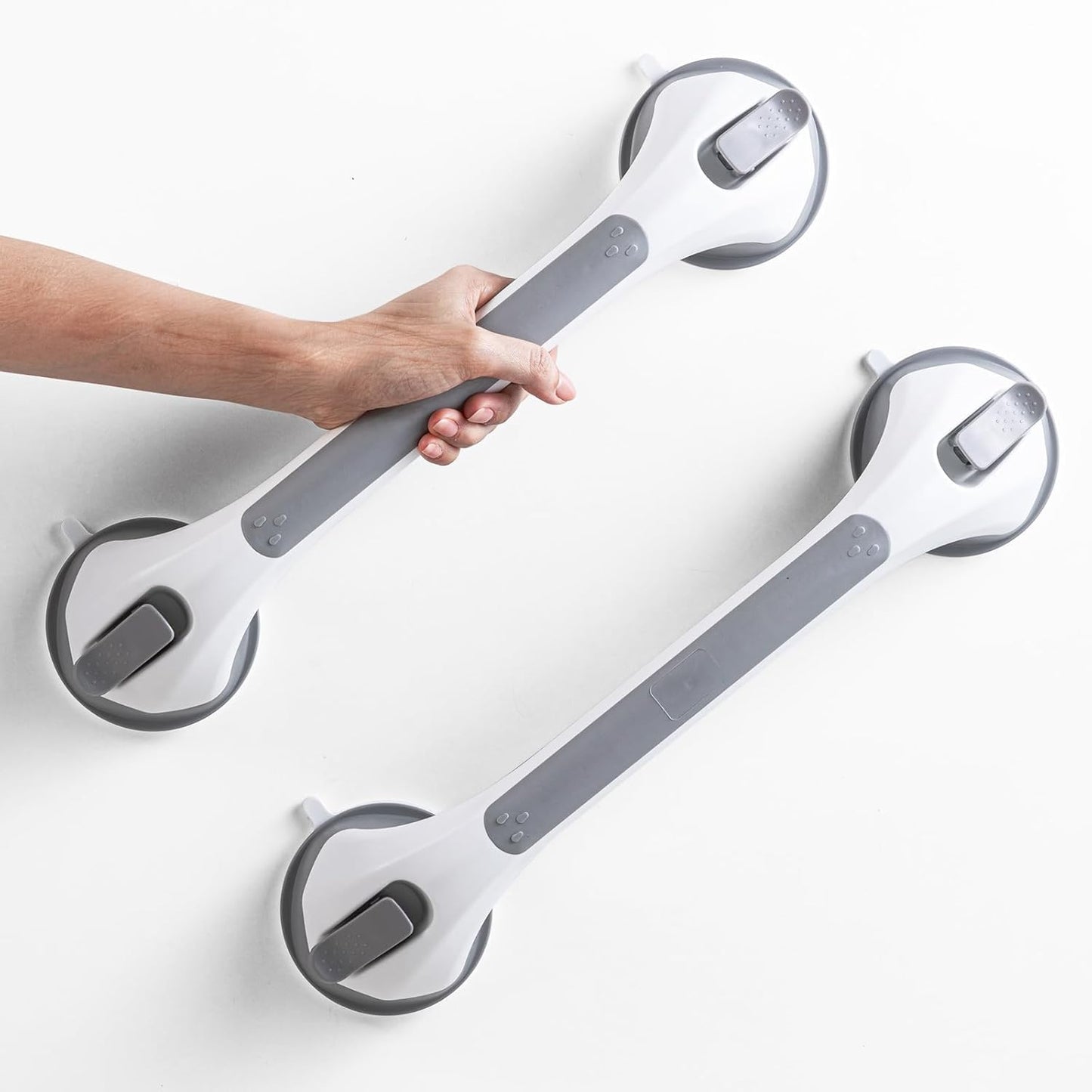 LEVERLOC Suction Grab Bar 16-Inch No-Drill