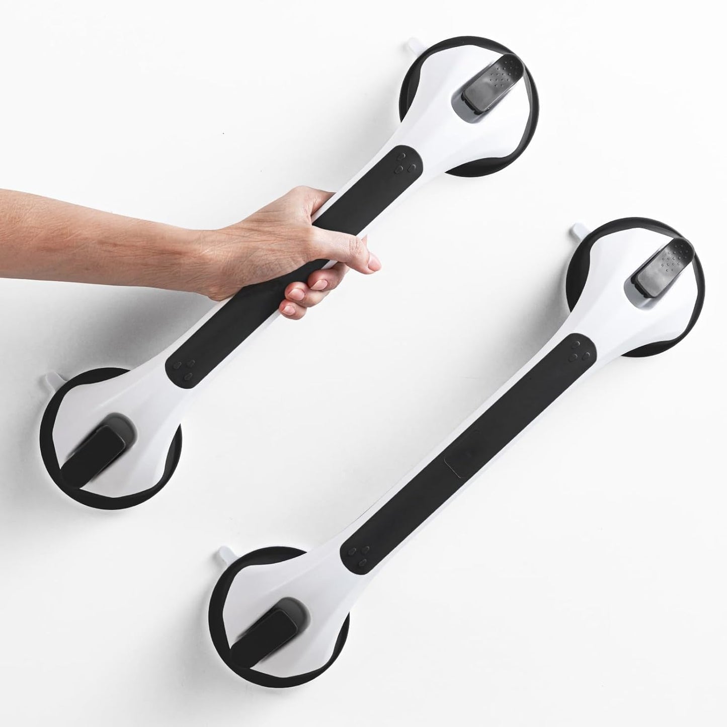 LEVERLOC Suction Grab Bar 16-Inch No-Drill